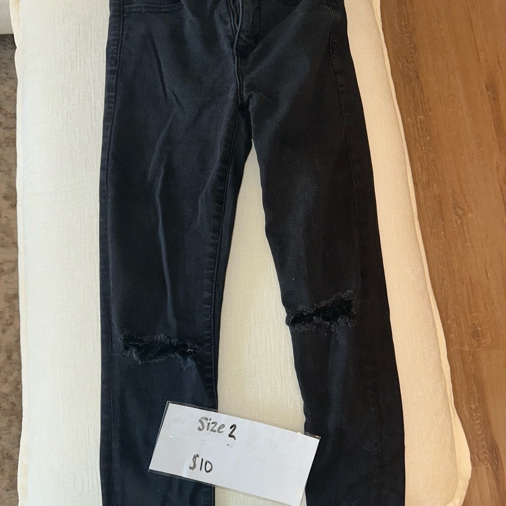 American Eagle Outfitters Black Skinny Jeans